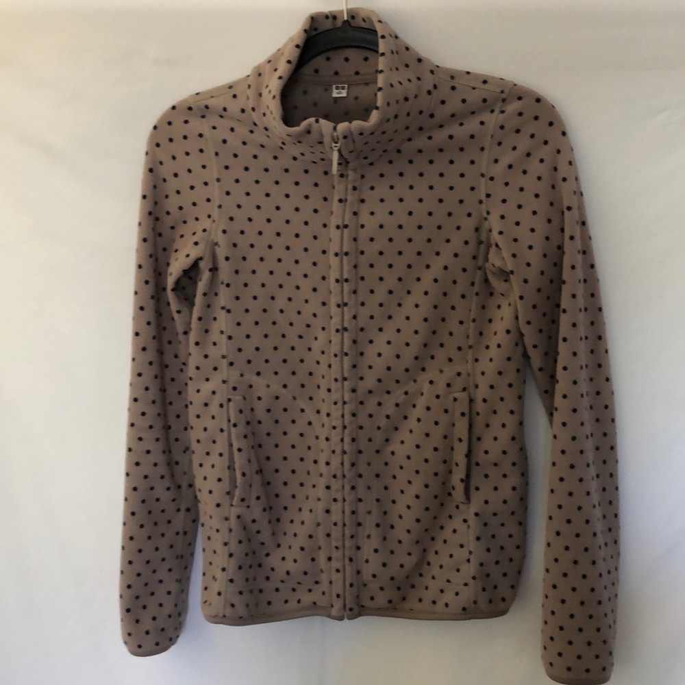 Polka dot fleece